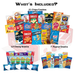 College Care Packages | Candies, Chips, and Cookies Assortment Care Package (40 Snacks) - for just $39.99! 