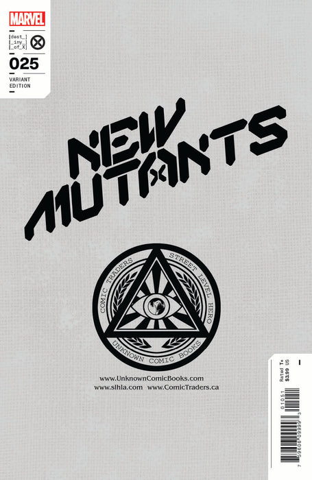 New Mutants 25 Unknown Comics Miguel Mercado Exclusive Virgin Vogue Var (05/18/2022) - for just $20! 
