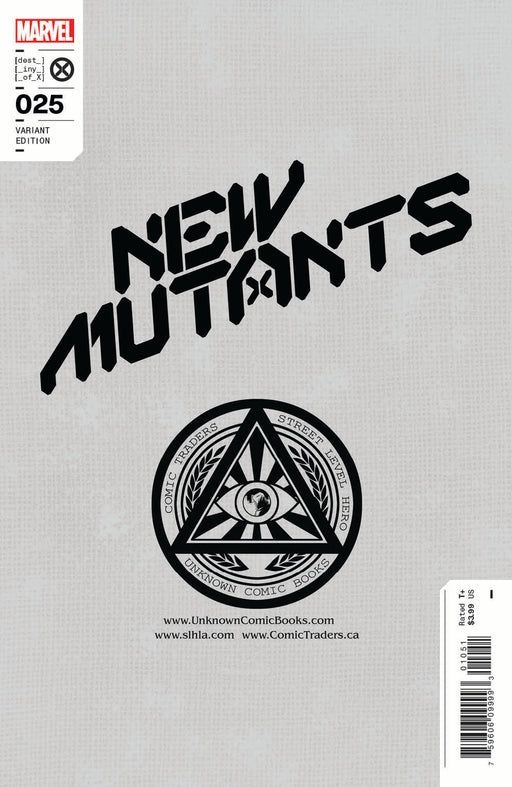 New Mutants 25 Unknown Comics Miguel Mercado Exclusive Virgin Vogue Var (05/18/2022) - for just $20! 