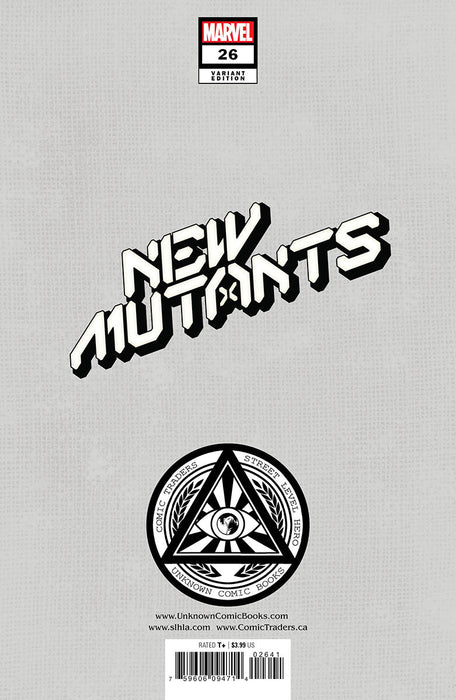 New Mutants #26 Unknown Comics Carnero Exclusive Virgin Var (06/22/2022) - for just $10! 