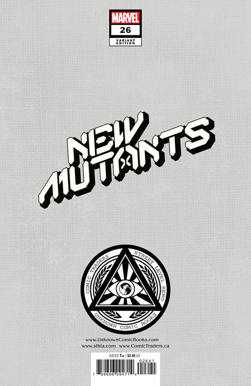 New Mutants #26 Unknown Comics Carnero Exclusive Virgin Var (06/22/2022) - for just $10! 