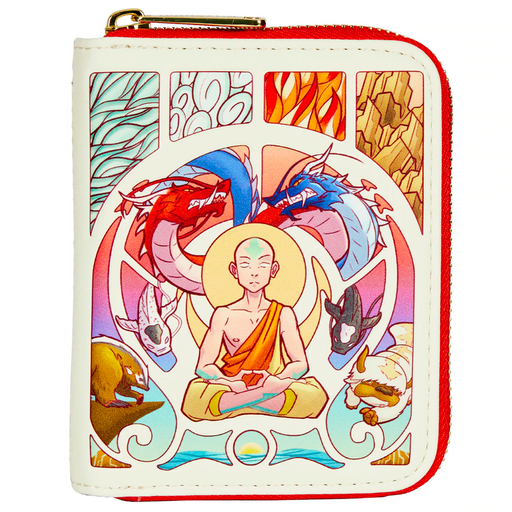 Loungefly: Avatar: The Last Airbender - Aang Mediation Zip Around Wallet - for just $40! 