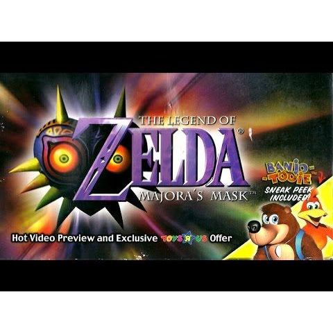 The Legend of Zelda: Majora's Mask Toy's R Us VHS (Nintendo 64) - Premium Toys - Just $29.99! Shop now at Retro Gaming of Denver