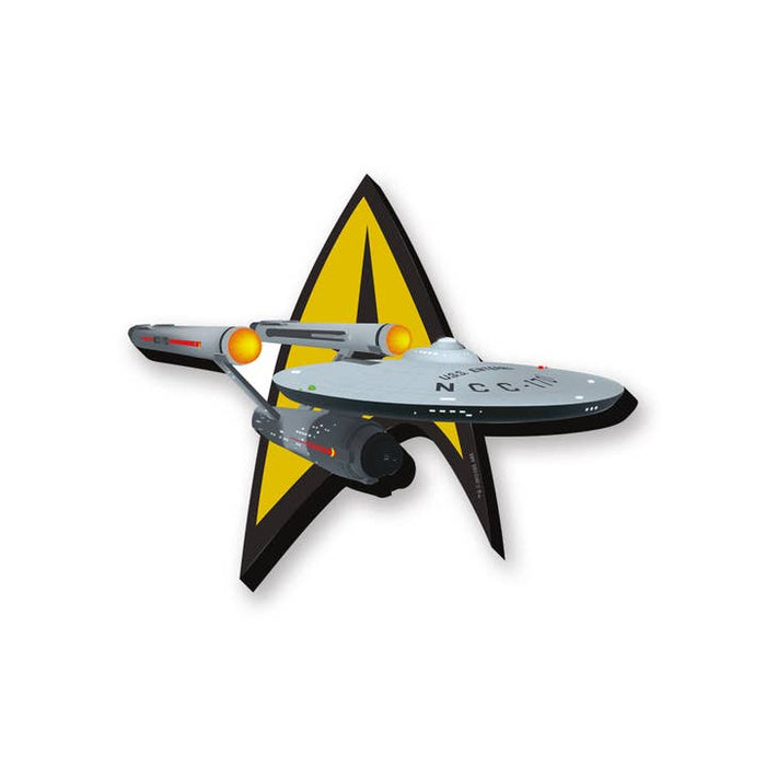 Aquarius: Funky Chunky Magnet - Star Trek – Ship & Logo - for just $6.99! 