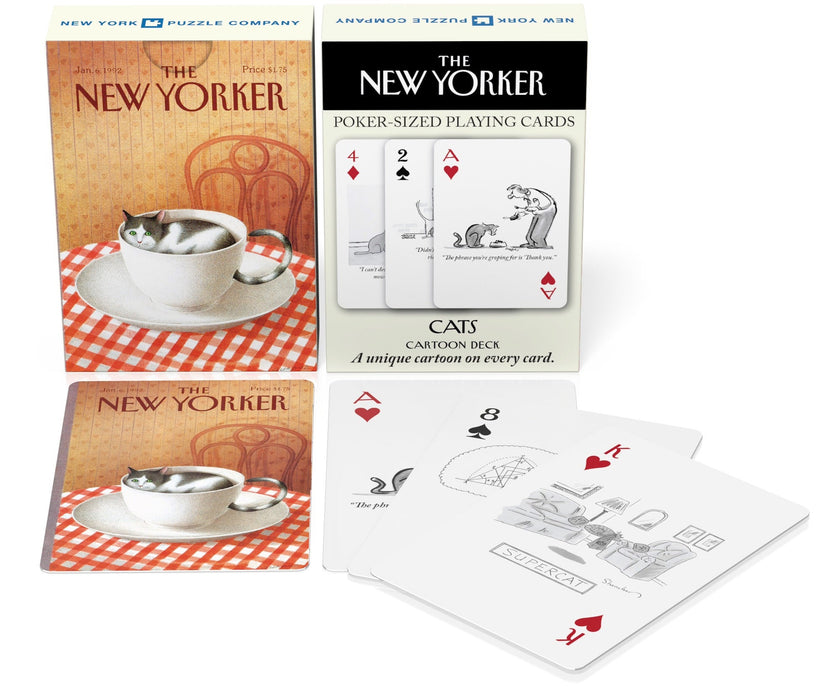 Cat Cartoons Playing Cards - for just $18! 