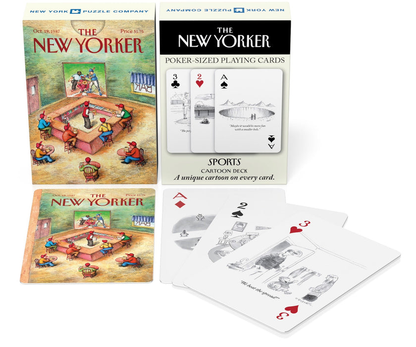 Sports Cartoons Playing Cards - for just $15! 