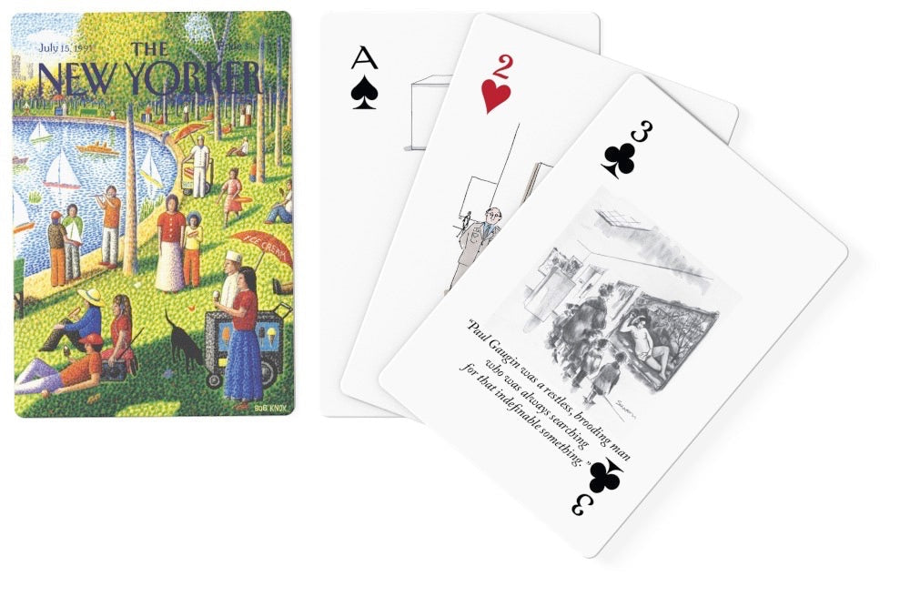 Fine Arts Cartoons Playing Cards - for just $18! 
