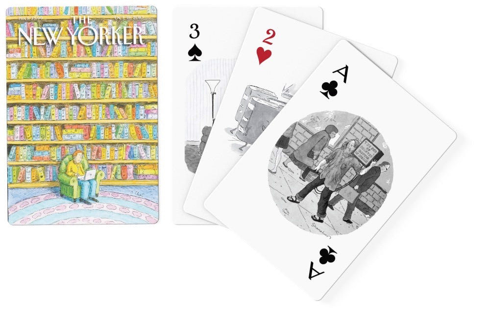 Book Lover Cartoons Playing Cards - for just $18! 