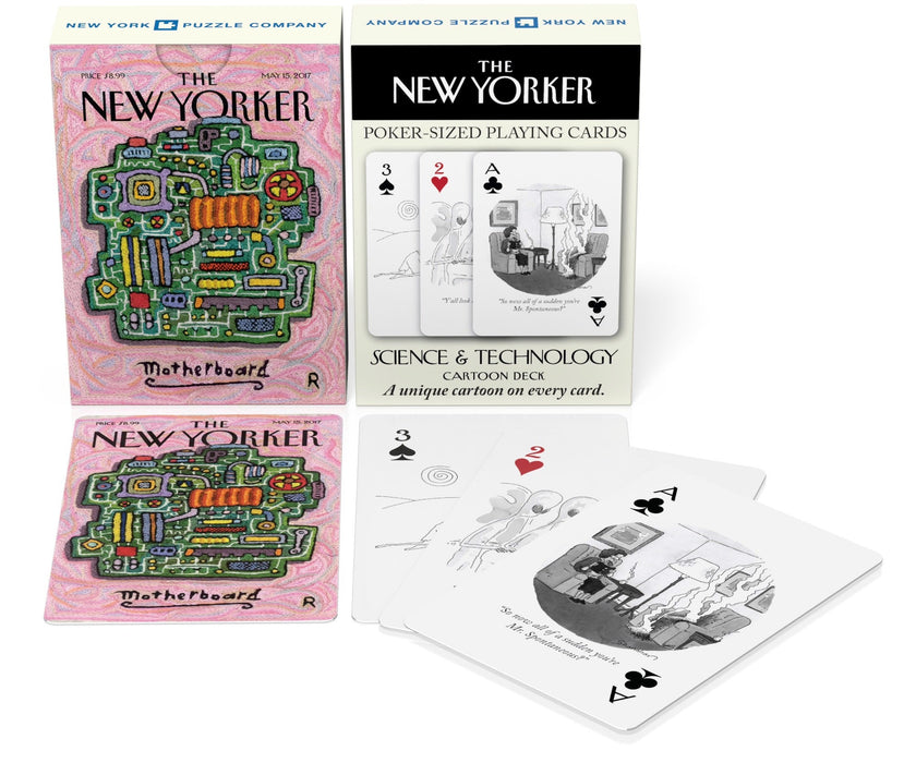 Science Cartoons Playing Cards - for just $15! 