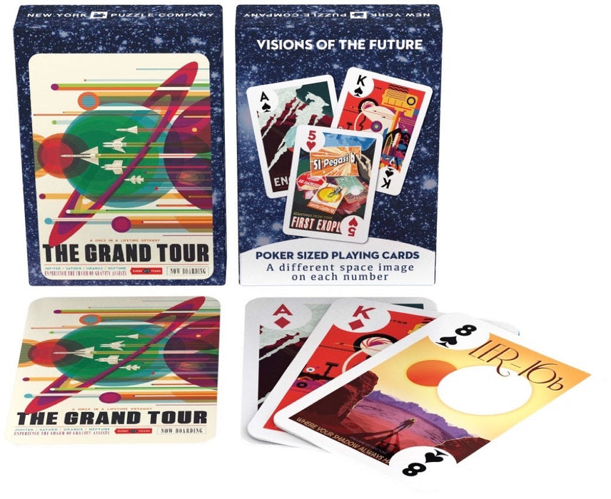 Visions of the Future Playing Cards - Just $15! Shop now at Retro Gaming of Denver