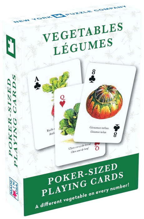 Vegetable Playing Cards - for just $15! 
