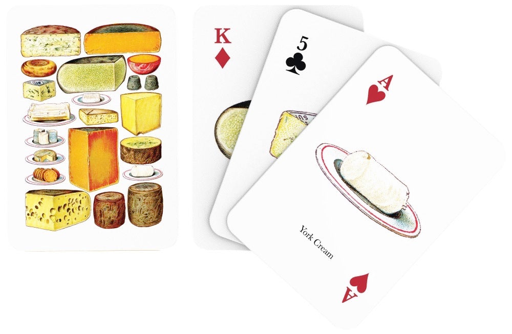 Cheese Playing Cards - for just $18! 