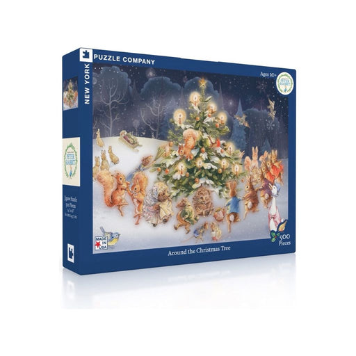 Around the Christmas Tree - Premium Puzzle - Just $23! Shop now at Retro Gaming of Denver