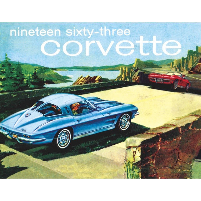 1963 Corvette Mini - Premium Mini Puzzle - Just $12! Shop now at Retro Gaming of Denver