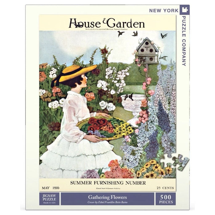 Gathering Flowers - Premium Puzzle - Just $23! Shop now at Retro Gaming of Denver