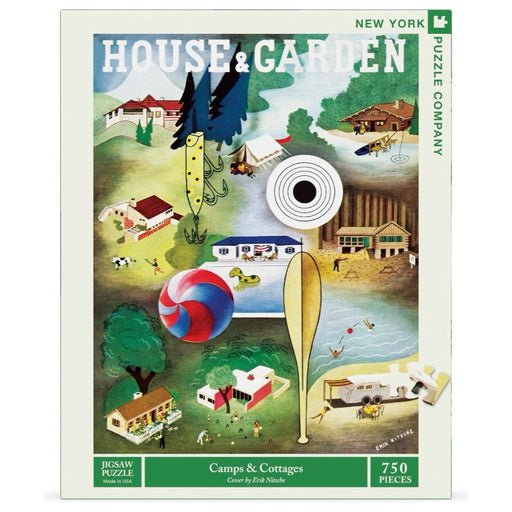 Camps & Cottages - Premium Puzzle - Just $18! Shop now at Retro Gaming of Denver
