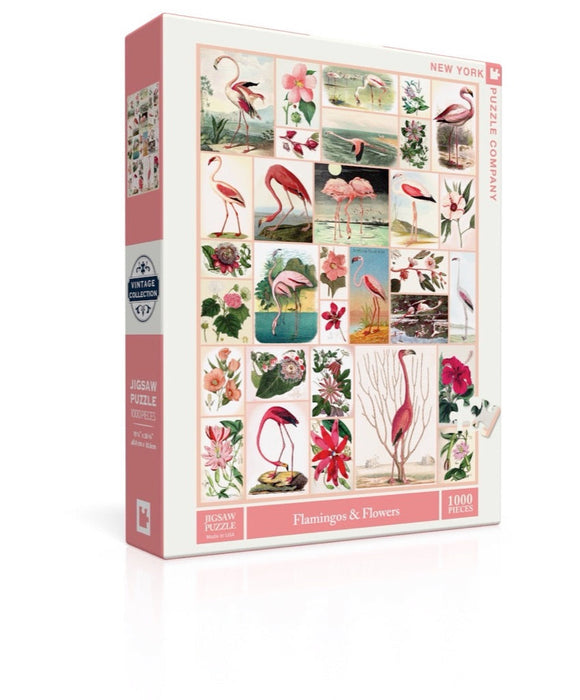 Flamingos and Flowers - Just $18.75! Shop now at Retro Gaming of Denver