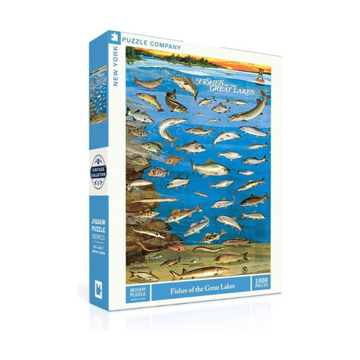 Fishes of the Great Lakes - Premium Puzzle - Just $25! Shop now at Retro Gaming of Denver