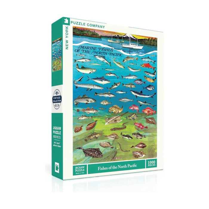 Fishes of the North Pacific - Premium Puzzle - Just $25! Shop now at Retro Gaming of Denver