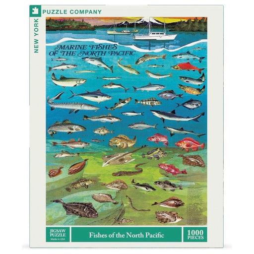 Fishes of the North Pacific - Premium Puzzle - Just $25! Shop now at Retro Gaming of Denver