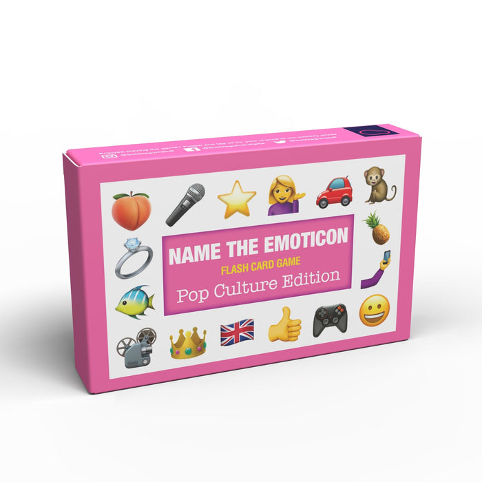 Name the Emoticon Card Game: Pop Culture Edition - for just $11.99! 