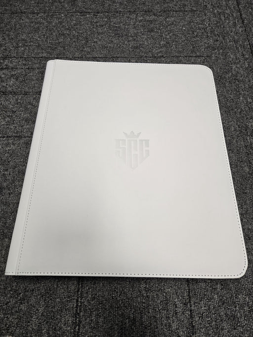 9-Pocket Toploader Binder (White) - for just $24.95! 