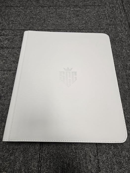 9-Pocket Toploader Binder (White) - for just $24.95! 