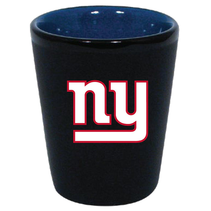 New York Giants Matte Black/Inner Color Shot Glass - for just $9.99! 