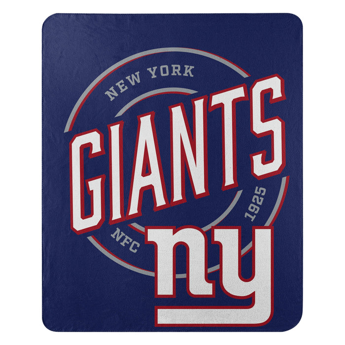 New York Giants 50" x 60" Campaign Fleece Blanket - for just $24.99! 