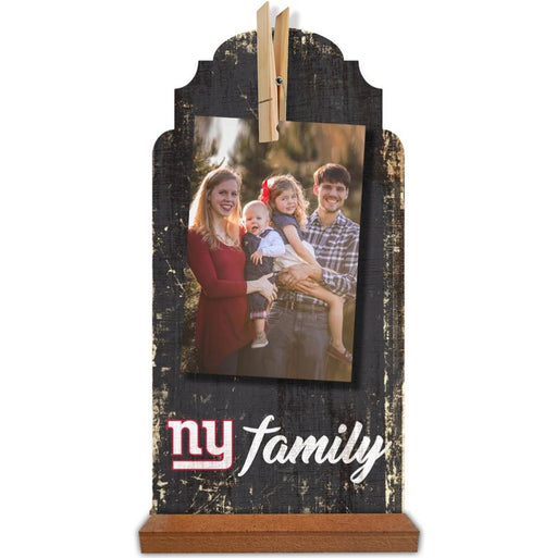New York Giants 6'' x 12'' Family Clothespin Sign - for just $19.99! 