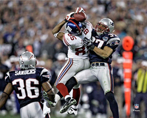 David Tyree Super Bowl XLII Helmet Catch New York Giants 8" x 10" Football Photo - for just $9.99! 
