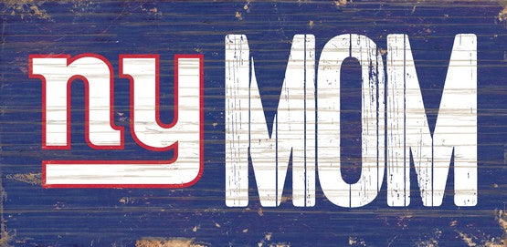 New York Giants Mom Wood Sign - for just $14.99! 