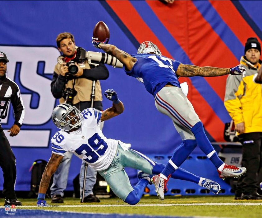 Odell Beckham One-Handed Touchdown Catch New York Giants 8" x 10" Football Photo - for just $9.99! 