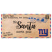 New York Giants 6'' x 12'' Letter to Santa Sign - for just $12.99! 