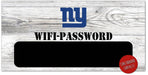 New York Giants Wifi Password 6" x 12" Wood Sign - for just $12.99! 