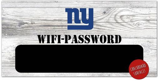 New York Giants Wifi Password 6" x 12" Wood Sign - for just $12.99! 