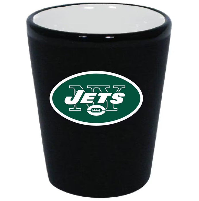 New York Jets Matte Black/Inner Color Shot Glass - for just $9.99! 