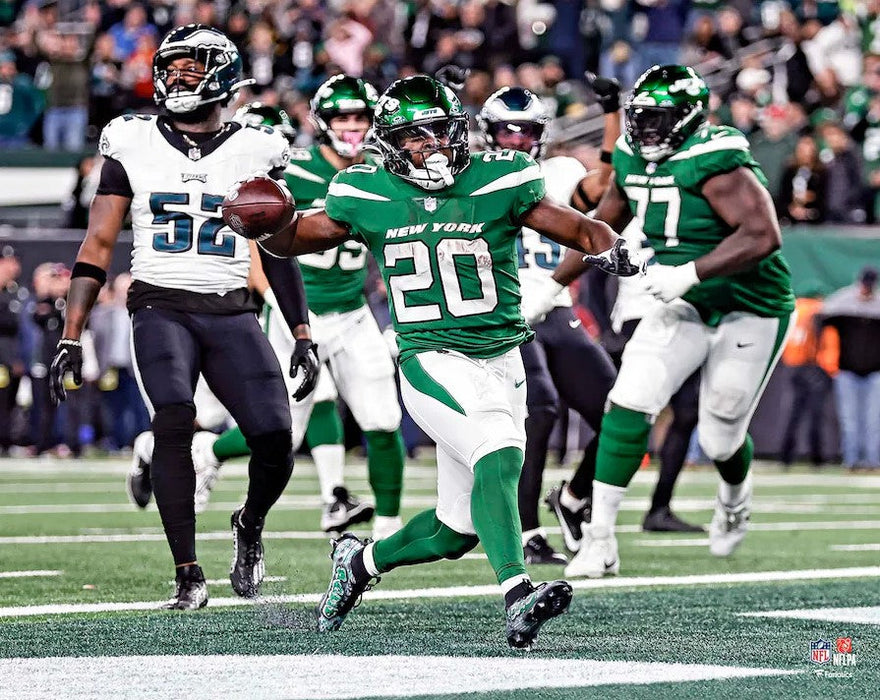 Breece Hall Touchdown Celebration New York Jets 8" x 10" Football Photo - for just $9.99! 
