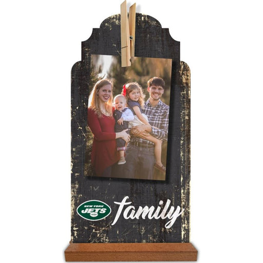 New York Jets 6'' x 12'' Family Clothespin Sign - for just $19.99! 