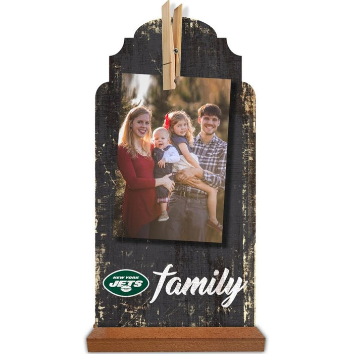 New York Jets 6'' x 12'' Family Clothespin Sign - for just $19.99! 