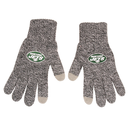 New York Jets Gray Knit Texting Gloves - for just $14.99! 