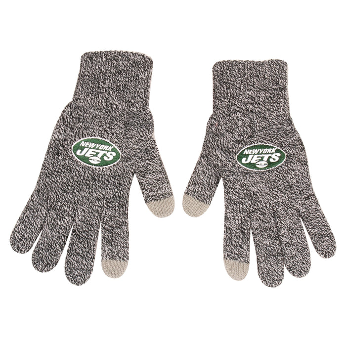 New York Jets Gray Knit Texting Gloves - for just $14.99! 