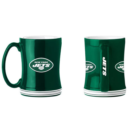 New York Jets Logo Relief Coffee Mug - for just $19.99! 