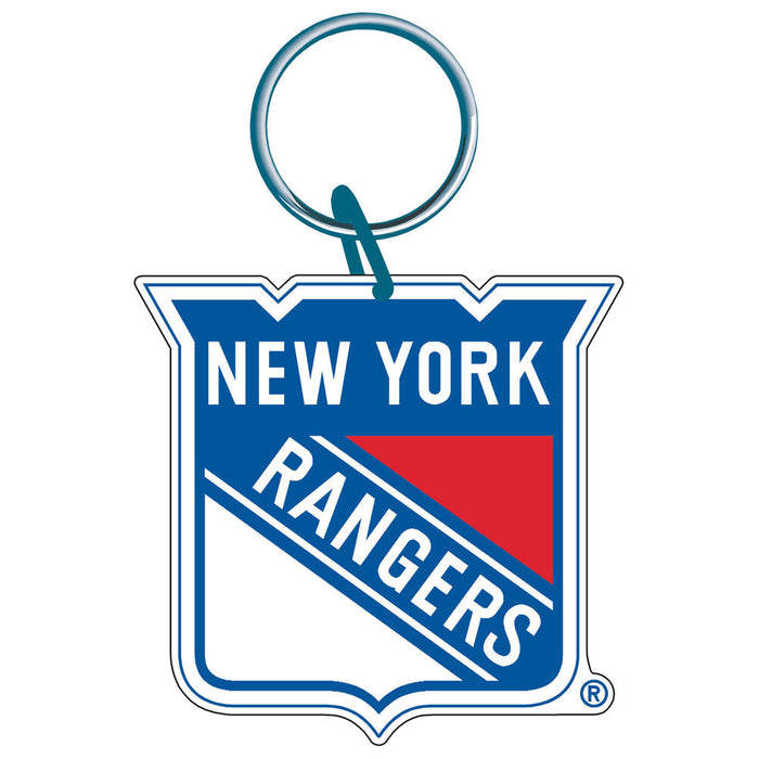 New York Rangers Acrylic Logo Keychain - for just $9.99! 