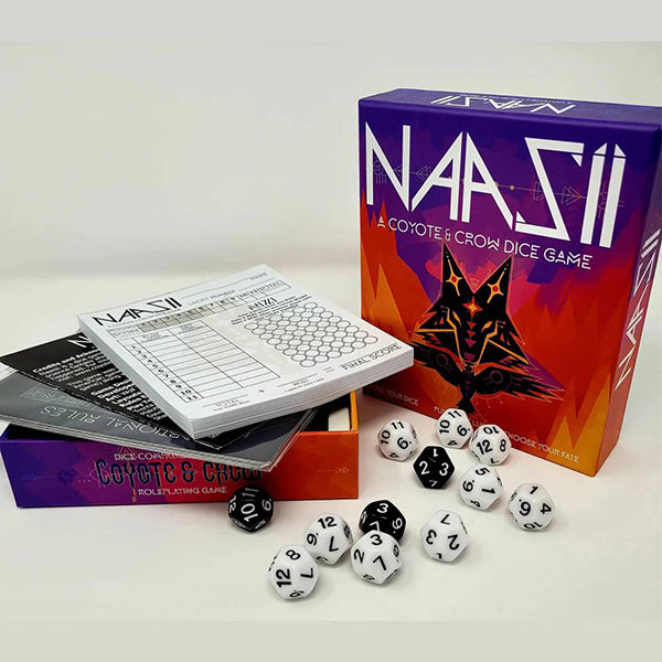 Naasii: A Coyote & Crow Dice Game - for just $19.99! 