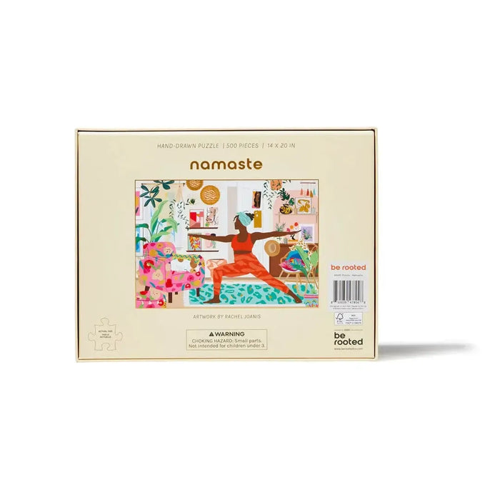 Namaste 500 Piece Soft Touch Jigsaw Puzzle Be Rooted - for just $29.99! 