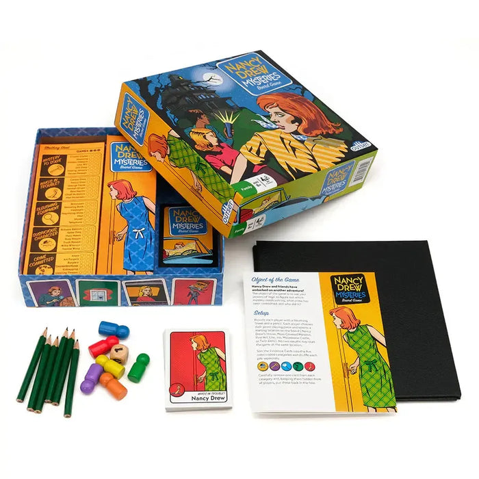 Nancy Drew Mysteries - A Sleuthing Skills Board Game - Outset - for just $24.99! 