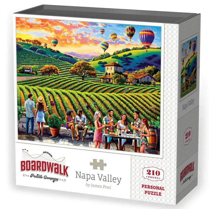 Napa Valley 210 Piece Jigsaw Puzzle Boardwalk - for just $11.99! 