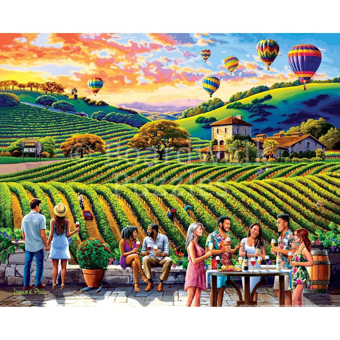 Napa Valley 500 Piece Jigsaw Puzzle Boardwalk - for just $21.99! 