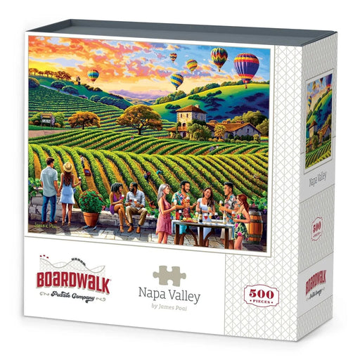 Napa Valley 500 Piece Jigsaw Puzzle Boardwalk - for just $21.99! 